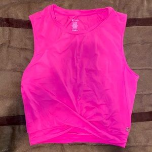 “Knotty” crop top tank